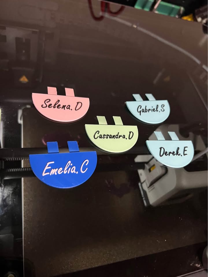 Custom Owala Name/Logo Plate